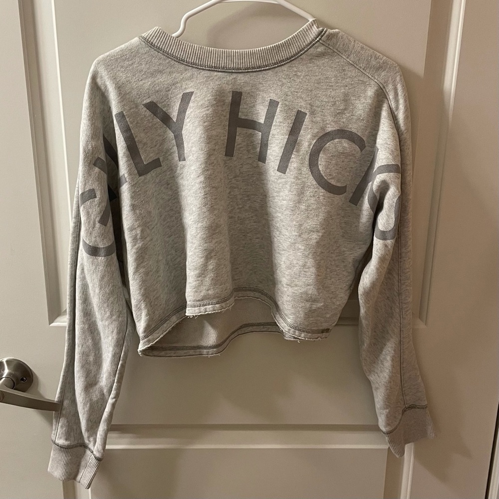 S Gilly Hicks Crop Crewneck